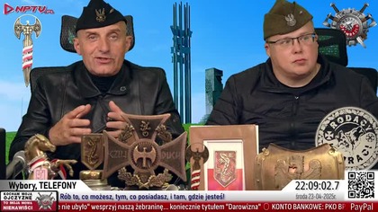 Wybory, TELEFONY.  Śr.  23. 4. 2025r.  W.  Olszański, M.  Osadowski Rodacy Kamraci NPTV.pl