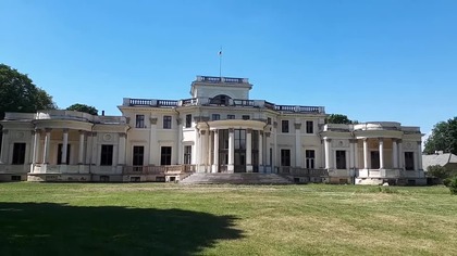 Tyszkiewicz Trakų Vokė Palace - Pałac Tyszkiewiczów w Wace Trockiej - Trakų Vokės Tiškevičių rūmai)