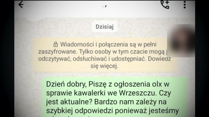 MIESZKANIE DO WYNAJĘCIA...  PRZEZ WHATSAPP - OSZUSTWO OLX ZALICZKA KAUCJA