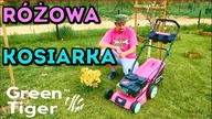 Na Działce! Vlog odc. 49 Mała, Różowa Kosiarka Green Tiger. Silnik Loncin.  Test Obsługa #MajsterAmator
