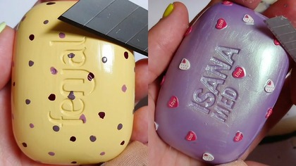 Soap Carving ASMR Relaxing Sounds no talking Satisfying ASMR Video #soapcarving #carvingsoap #seife