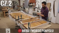 Cz. 2 Monolit dębowy na blat stołu - gruntowanie i wypełnianie ubytków żywicą epoksydową/ epoxy resin