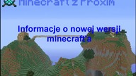 Informacje o nowej wersji minecrafta