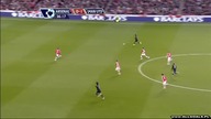 Premier League sezon 2009/2010 Arsenal Londyn 0-2 Man Utd Rooney