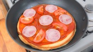 Delicious and quick pizza in a pan in 5 minutes! #81