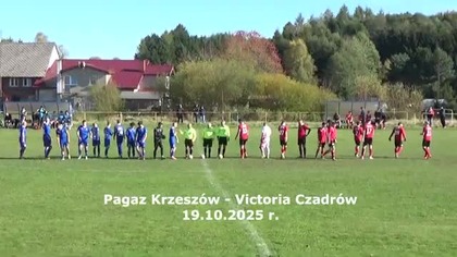 Pagaz Krzeszów - Victoria Czadrów 19. 10. 2025 r.  CzadGol # 150