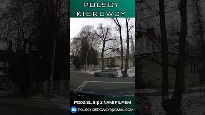 Najechanie na tył Audi #audi #polska #polscykierowcy #kierowcy #mandat