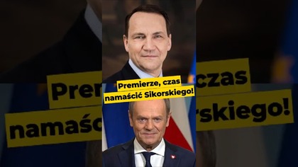 Premierze, czas namaścić Sikorskiego! #Tusk #Sikorski #wybory2027 #Polska #polityka