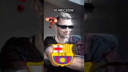 MECZ BEZ 5 GOLI BARCY TO MECZ STRACONY