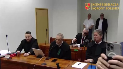 BRAUN TAK PRZYCISNĄŁ POLICJANTA I LEWACKIEGO ADWOKATA, ŻE STRACILI PAMIĘĆ W SĄDZIE!
