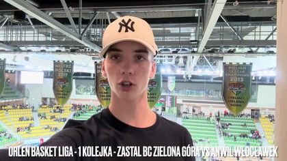 ZASTAL BC ZIELONA GÓRA VS ANWIL WŁOCŁAWEK - Skrót meczu - Orlen Basket Liga - 04. 10. 2024r.