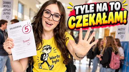 MOJA PIERWSZA PIĄTKA W LICEUM!  Wizyta pod dawną szkołą i sweterek z paczkomatu  Daily Vlog 8. 10