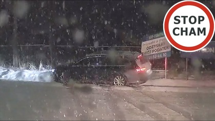 Passat do rowu - gdy jedziesz ponad 100km/h w idealnych warunkach #2135 Wasze Filmy