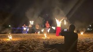 Teatr ognia na plaży 2021