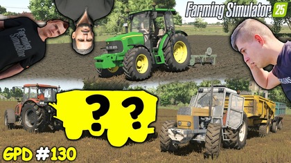 TESTY NOWEGO CIĄGNIKA SĄSIAD KUPIŁ NOWĄ PRZYCZEPE UKRYŁEM TRAKTOR PRZED ... GPD FS 25 130