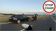 Wyprzedzanie motocyklisty na centymetry - zmieszczę się #291 Wasze Filmy