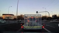 Dwa TIRy na czerwonym! Sekundy od tragedii #tir #czerwone #droga #kierowcy #dashcam