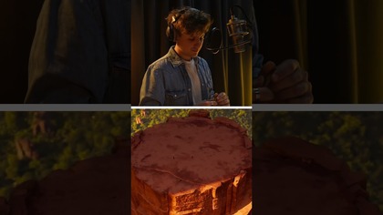 Karol Jankiewicz za kulisami nagrań do filmu Kurozając i Świątynia Świstaka  #dubbing #film