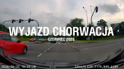 Wyjazd Chorwacja 2026 - Droga do Chorwacji przez Bośnię - Relacja z trasy i pobytu 4K (70mai Pro)