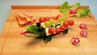 Krokodyl z ogórka - cucumber crocodile