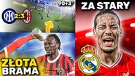 to była szalona końcówka...  AC Milan POKONAŁ w finale Inter! Real Madryt ODRZUCIŁ Van Dijka!