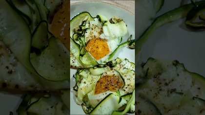 GNIAZDKA Z CUKINII! SZYBKIE ŚNIADANIE!