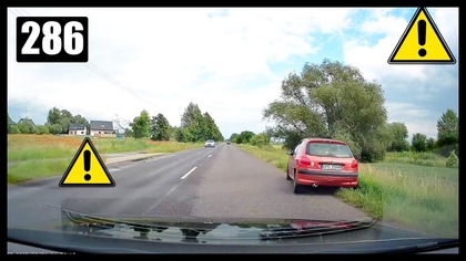 Dziwne manewry kierowcy - OPO 35949