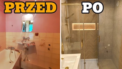 Ten remont prawie się nie udał.. Zobacz efekt końcowy Metamorfoza 51m² | PRZED i PO | Ruina z lat 80
