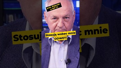 Prok.  Blajerski: Stosują wobec mnie ODWET! #polityka #Kaczyński #Ziobro #IPPTVNaŻywo