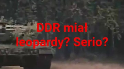 serio? DDR miał leopardy?