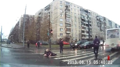 Potrącenie na pasach