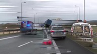 Ciężarówka zablokowała trasę S3