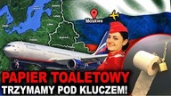 Seria KRADZIEŻY PAPIERU toaletowego w linii AEROFŁOT! (Ukraina - Rosja)