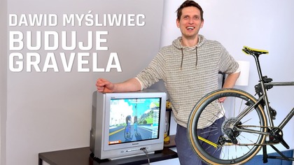 Dawid Myśliwiec chce 300 W FTP.  Naukowiec w Tour de Pologne Amatorów?