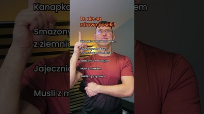 To nie sa zdrowe posiłki! #trenermariuszmroz #trenerpersonalny #dieta