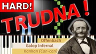  Galop/Kankan (J.  Offenbach) - Piano Tutorial (TRUDNA! wersja)  NUTY W OPISIE 