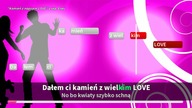 Enej - Kamień z napisem LOVE