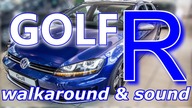 VW Golf R - Walkaround & tunnel exhaust sound