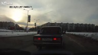Tak w rosji załtwia sie problemy na drodze