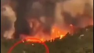 gaszą? pożar lasu, czy ...  - 31. 07. 2021