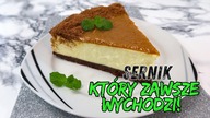 Ten SERNIK Z KAJMAKIEM na herbatnikach znika w 5 minut!  Rozpływa się w ustach!