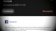 Facebook: Podejrzana aktywność na Twoim koncie - OSZUSTWO