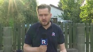 Policja w domu Bąkiewicza.  R.  Bąkiewicz; to jest bandyderka