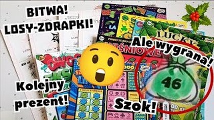 Zdrapmasy Lotto  23  Kolejny prezent i Bitwa  Losy/Zdrapki na dużym plusie!  WOW! 