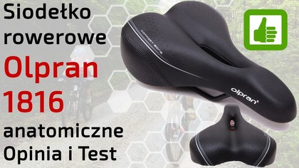 Tanie i dobre siodełko rowerowe Olpran 1816 - Opinia