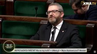 Absurdalny serial trwa! Grzegorz Braun WYKLUCZONY z obrad Sejmu
