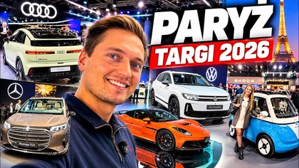TAK BĘDĄ WYGLĄDAĆ SAMOCHODY PRZYSZŁOŚCI!  Targi Motoryzacyjne Paryż 2026 - Chiny vs.  Europa