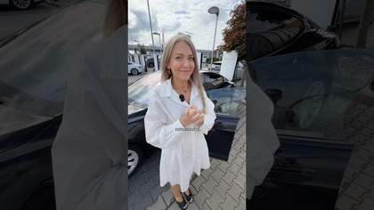 Jedziemy z żoną odebrać elektryczne Porsche Cayenne do testów  #porsche #porschecayen #danielgrzyb