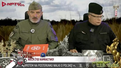 NIECH ZYJE KAMRACTWO! Czw. , 9. 07. 2026r.  W.  Olszański, M.  Osadowski Rodacy Kamraci NPTV.pl