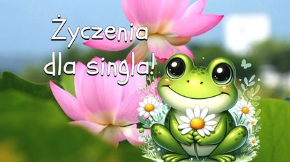Życzenia dla singla lub singielki.  Wszystkiego Najlepszego! 